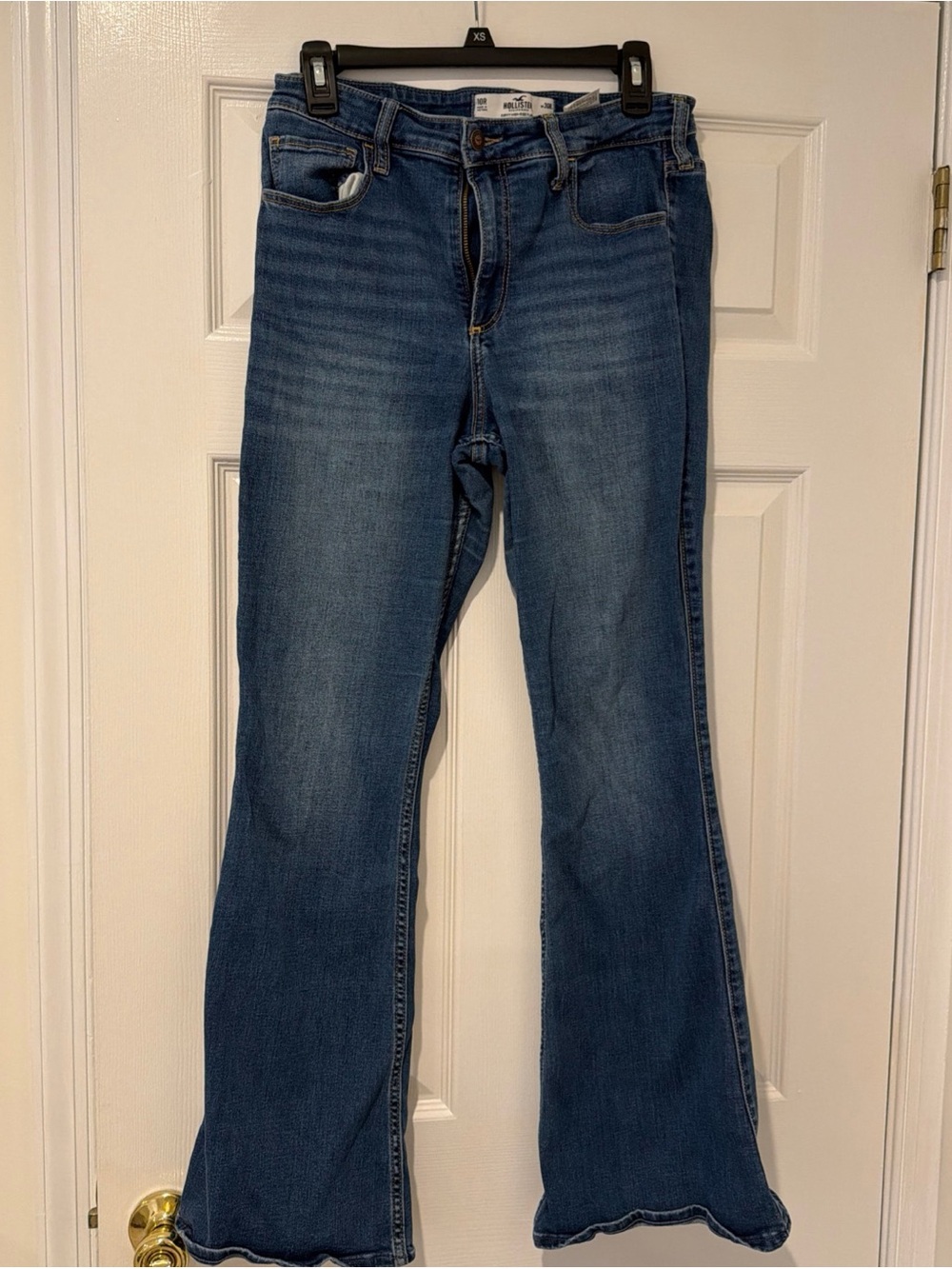 Hollister Medium Blue Flare Jeans